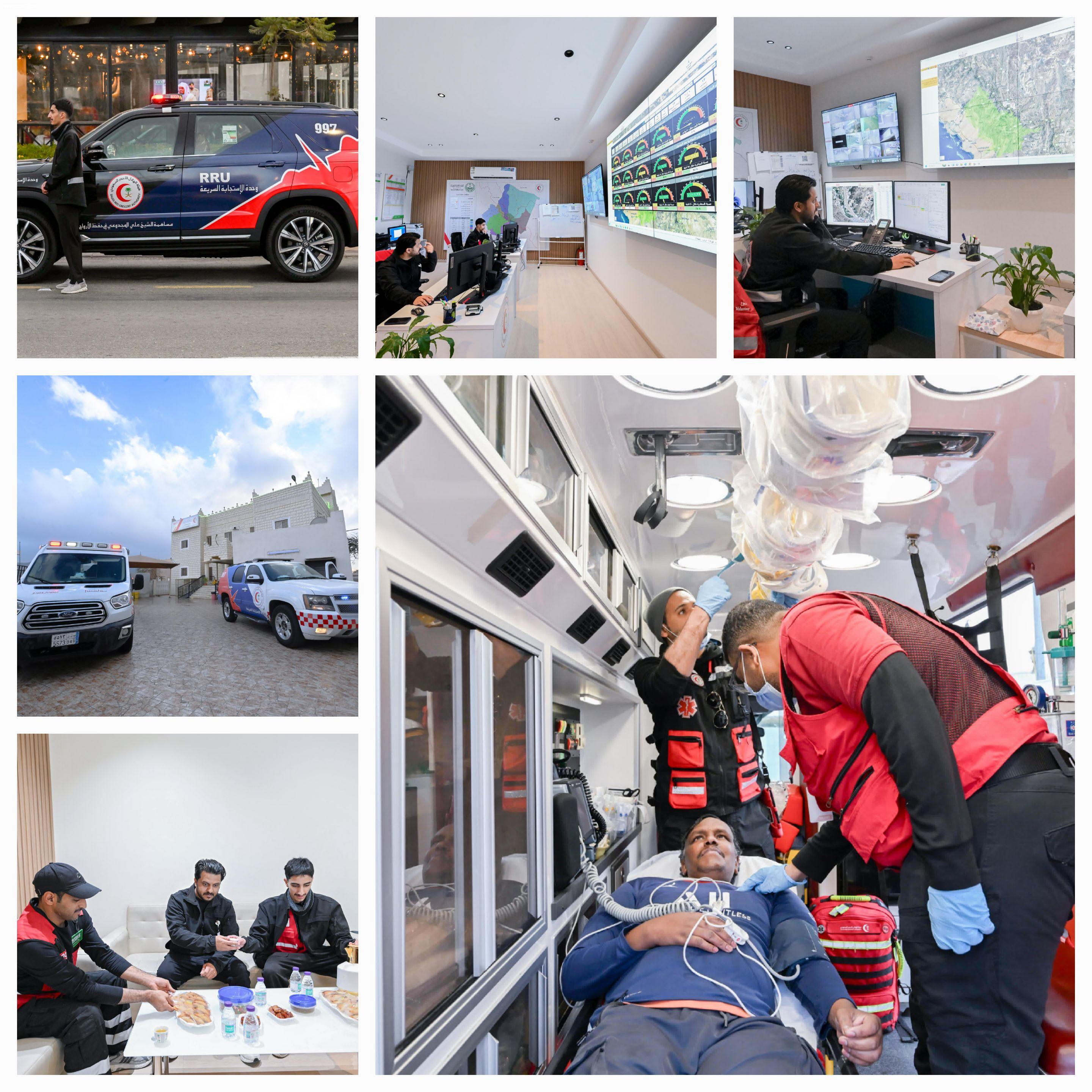 هلال الباحة يعزز جاهزيته الإسعافية خلال شهر رمضان