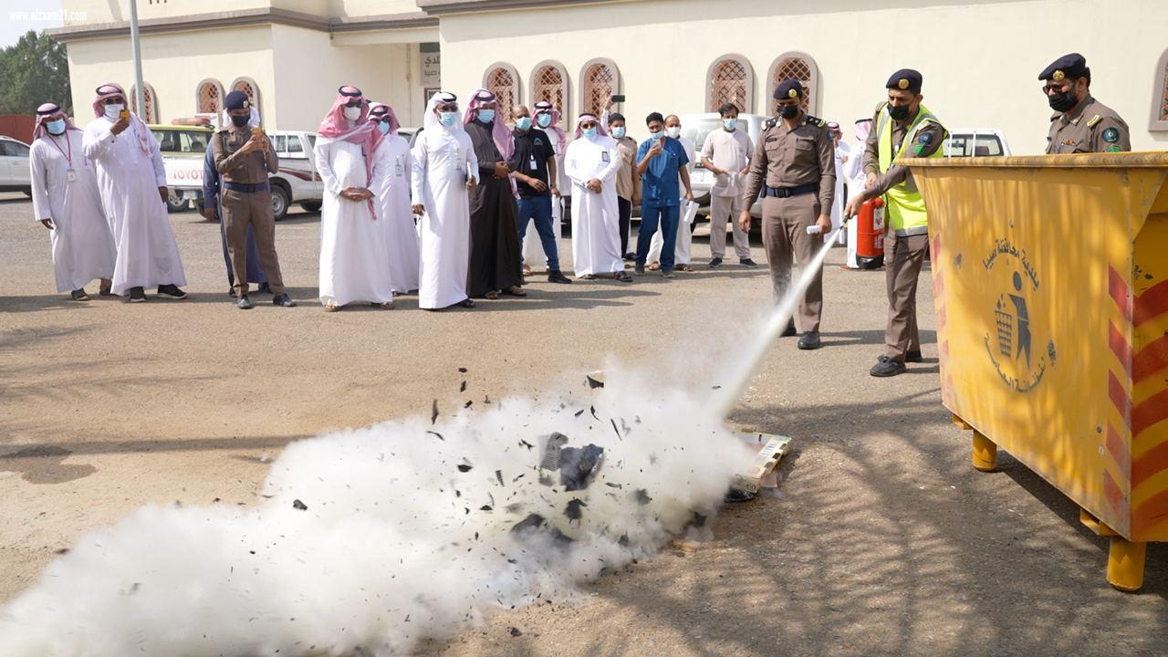 بلدية محافظة صبيا تُفعل اليوم العالمي للدفاع المدني تحت شعار  سلامة الإنسان بناء ونماء