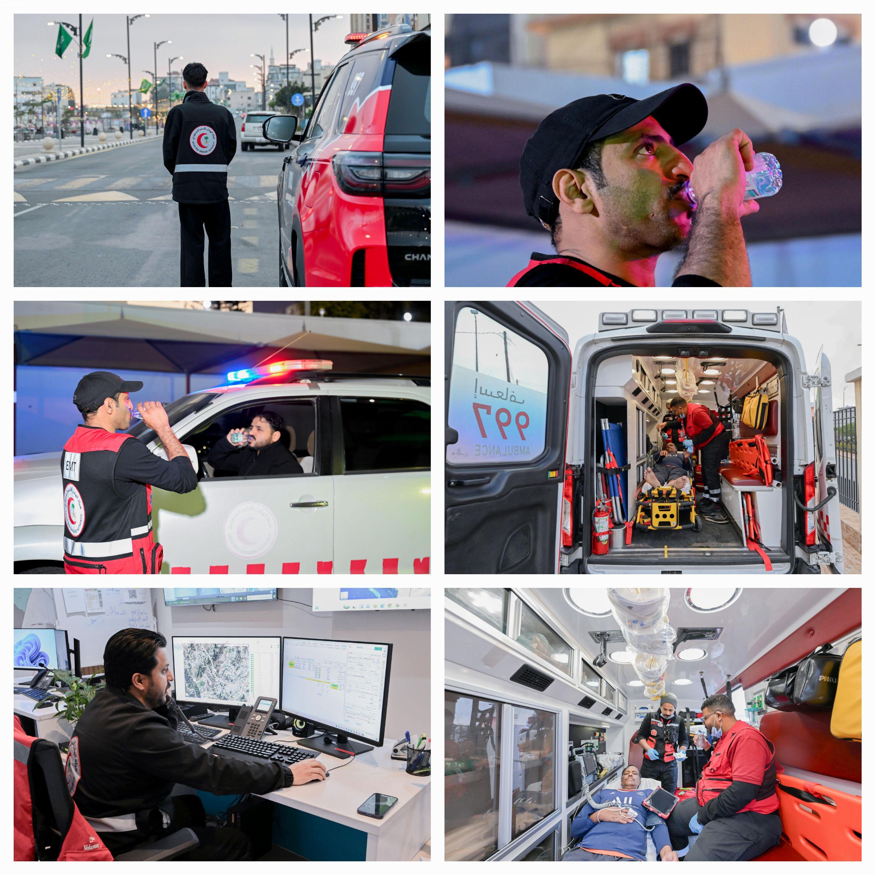 هلال الباحة يعزز جاهزيته الإسعافية خلال شهر رمضان