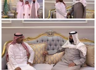  الإعلامي مليح الرويلي في ديوان حمدان الفدعاني بالرياض